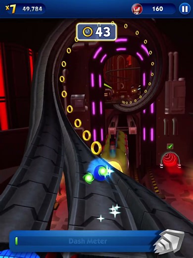 the new yoke city loop-de-loop in Sonic Prime Dash!!! (100% REAL!!!)