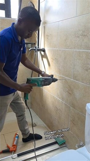 Guide on glass shower screen installation Kenya by Quickfix Plumbers. #walkinshower #showerscreen