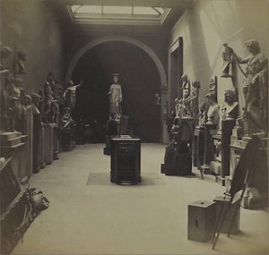 Pioneering photographer Roger Fenton died #onthisday in 1869. He served as one of the first war photographers during the Crimean War, and took photos for the Museum in the 1850s. Fenton had a glass studio built on the roof of the Museum where smaller objects could be photographed. He also took photos in the galleries, and experimented with stereoscopic images that gave the illusion of being 3D when viewed through a ‘stereo viewer’. | British Museum