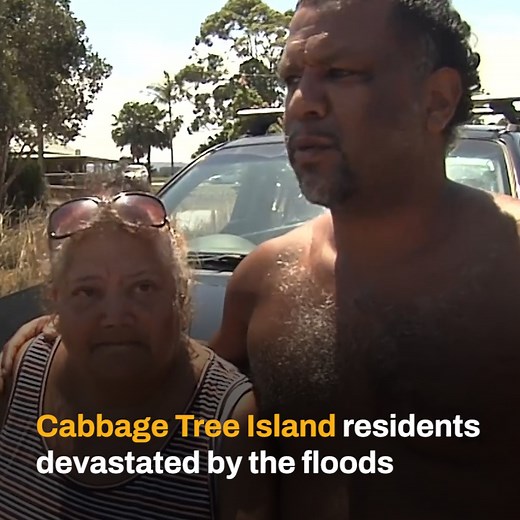 'We'll work together as one': Cabbage Tree Island and other northern NSW communities left to pick up the pieces after catastrophic floods. 📺 The Point airs tonight 7.30pm on NITV | NITV