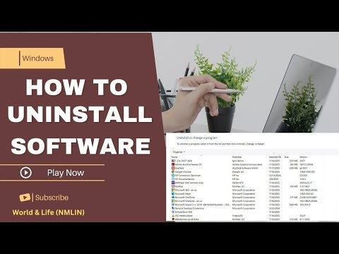How to Uninstall Software from Windows | Quick & Easy | NMLIN