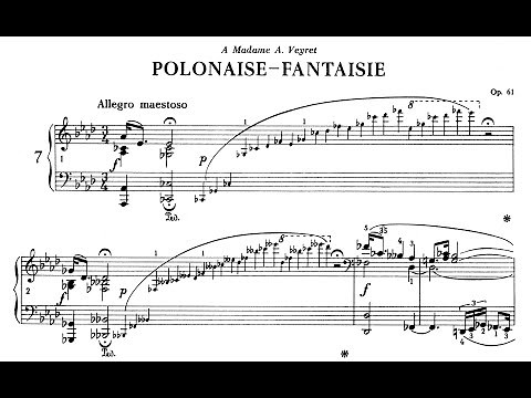 Chopin: Polonaise-Fantaisie Op.61 in Ab Major (Yoshihiro Kondo, Kate Liu, Leonskaja)