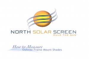 How To Measure - Outside Frame Mount