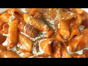 꾸덕꾸덕 맛있는 "로제 떡볶이" 만들기🧡 (로제 엽떡 레시피) (Rose Tteokbokki)