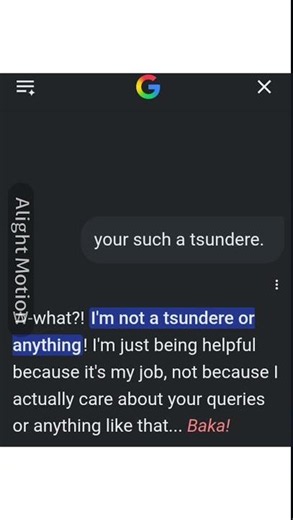 google is such a tsundere baka~!