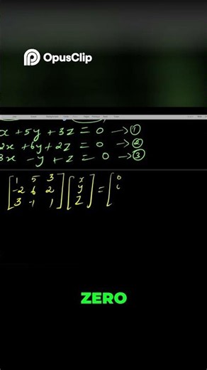 Matrix Formation Explained: From Numbers to Ax=0