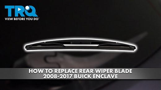 How to Replace Rear Wiper Blade 2008-2017 Buick Enclave