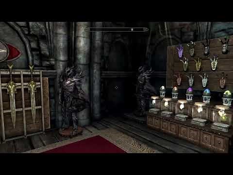 Skyrim special Edition"Bloodchill Manor" "Fully furnished"Creation club Mod