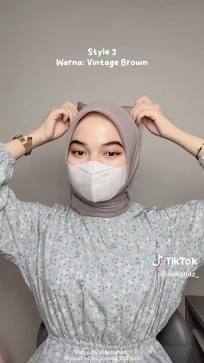 Tutorial Hijab Segiempat by Hijab L!NK 21