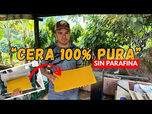 👉 This is how you make the BEST 100% pure beeswax sheet for your bees! 🐝🔥