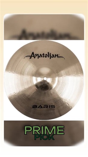 Looking for the perfect sound to elevate your music? 🎶 Discover the Anatolian 17 Baris Medium Crash — a luxurious blend of rich tones and crisp clarity that enhances any performance 🌟. Crafted for discerning musicians, this stunning crash cymbal not only delivers a powerful sound but also features exquisite visual appeal ✨, ensuring you play with confidence and style whether on stage or in the studio. 🌈 Hurry, stocks are limited at only $181.99 — elevate your sound before it’s gone! ⌛️ #Anato