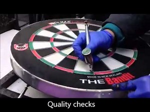 The Bandit Dartboard Production - by Puma Darts