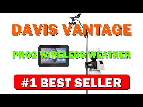 Davis Vantage Pro2 Wireless Weather Station w/WeatherLink Console & Standard Radiation - B0BZT3RFLG