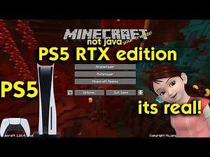 PS5 unbox and playing minecraft PS5 edition not Java for the first time