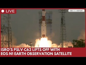 ISRO’s PSLV-C62 launch from Sriharikota with EOS-N1 satellite