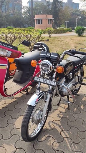 Yamaha RX100 vintage bike collection