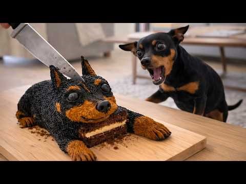 Dog and Cat Reactions to Cutting Cake 😱 Funny Dog and Cat Reactions 2026