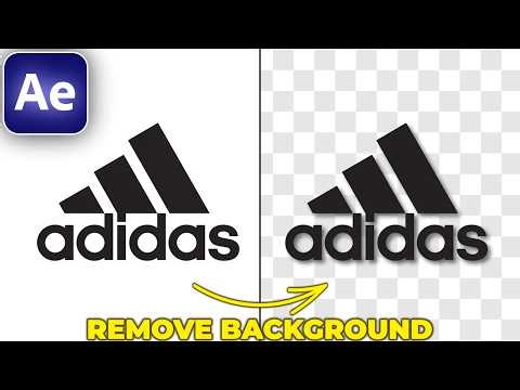How to REMOVE WHITE BACKGROUND in After Effects 2026