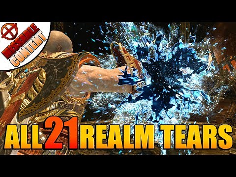 GOD OF WAR All Realm Tear Locations | GOW Realm Tears (Dust of Realms)