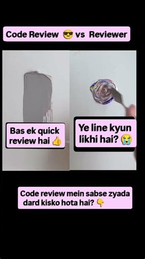 Day 58 of Developer Pain 😭 | Code Review 😎 vs Reviewer Questions 💀 #softwareengineer #developer