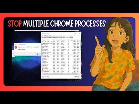 How To Stop Multiple Chrome Processes From Running In Task Manager - GUIDE