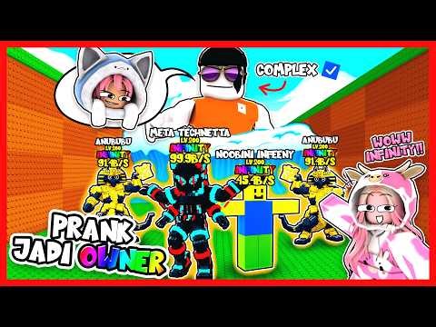 ATUN PRANK MOMON MENJADI OWNER DARI ESCAPE TSUNAMI FOR BRAINROT !! Feat @sapipurba Roblox