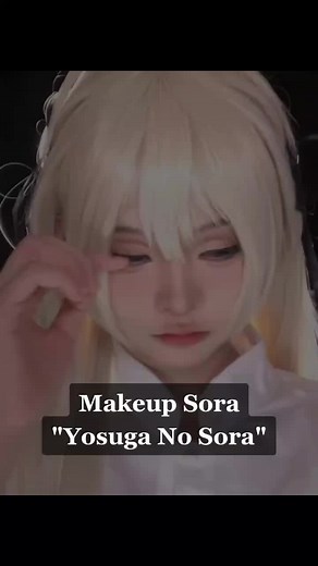 Tutorial Makeup Cosplay for 'Yosuga No Sora' Character