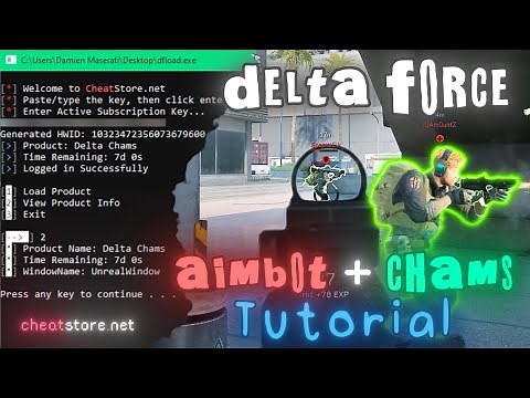 Delta Force Cheats PC Setup Guide 2025 - Best Delta Force Hacks
