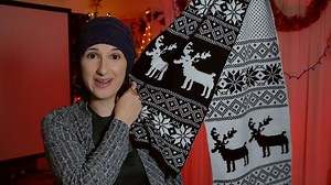 Watch Christmas Scarf&colon; Knitted Winter Scarves for Men and Women on Amazon Live