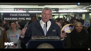 Mayor Bill de Blasio unveils Fair Fares program for low-income New Yorkers http://bronx.news12.com/story/39734213/mayor-unveils-plan-for-fair-fares-metrocard-program | News 12 The Bronx