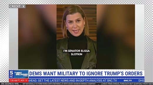Mike Gallagher is in SHOCK after seeing this video of top Democrats urging members of the military to defy 'illegal orders' from President Trump. | Mike Gallagher Show