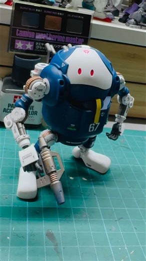 KK | Mobile Haro completed with AK Interactive Real Markers, Gaahleri metallic markers, Tamiya panel line and Tamiya Weathering Master dry... | Instagram