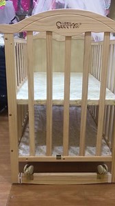 9.4K views · 32 reactions | Our newly assembled wooden crib for display at our showroom. Available for viewing, Sweetbaby multipurpose wooden crib rocker - Jane (much lovely in actual) Get this for P5,499 only! ✔️available with huge savings package with beddings set (PM us to inquire) ✔️Natural wood finish, high qualiy made from newzealand pinewood. ✔️visit our store today in Q.C | Babies&Co. Essentials | Facebook