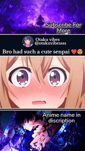 she is so cute...😍❤️ #anime #animeedits #viralvideo #shorts
