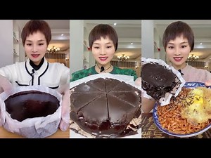 ASMR 🍫 chocolate pudding