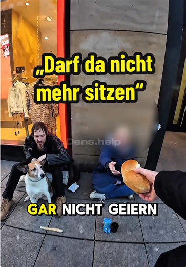 „Darf da nicht mehr sitzen“ -Spendenlink in der Bio🙏🏼 #hilfe #obdachlos #denshelp #viral #fyp