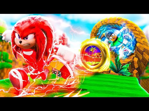 Becoming Knuckles: Sonic Speed Simulator in Roblox