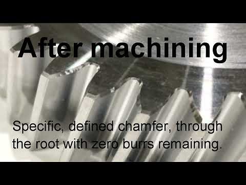 Nidec CF26 gear chamfer machine