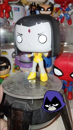 raven teen titans go funko pop #raven #teentitans #funko #funkopop #shorts #dc #teentitansgo