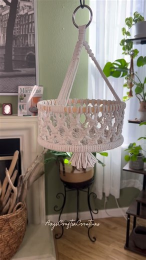 3.3K views · 923 reactions | Macrame fruit baskets. Grab yours in my Etsy today in a single or double. • Eye catching for the kitchen and extremely practical! You can’t beat it! • • #macrame #macramedecor #fruitbasket #macramehanging #bohodecor | AngscraftsnCreations Macrame | Facebook
