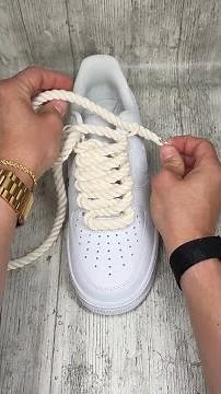 Rope Laces on AF1s