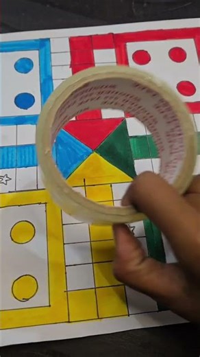 "Diy ludo board-step by step" #artandcraft #board games🎨🎨✨️🖌