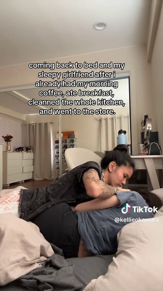 the morning grumpy so cute #fyp #foryou #wlw #lgbt #sleepygirl | wlw