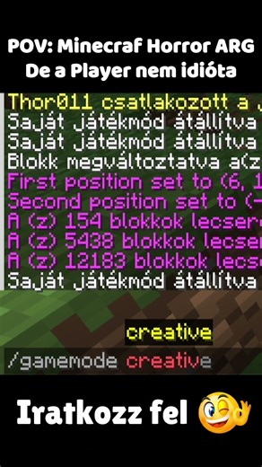 POV: Minecraft Horror ARG De a Player Nem Idióta...🙏💀 #shorts