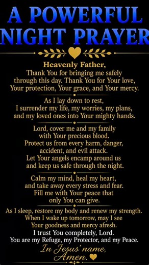 Never SLEEP without saying this! #nightprayer #prayer #shorts