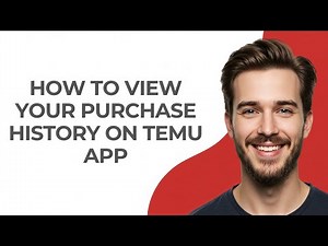 How to View Your Purchase History on Temu App - UPDATED!
