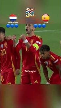 FULL Penalty Drama – Netherlands vs Spain | UEFA Nations league 2025