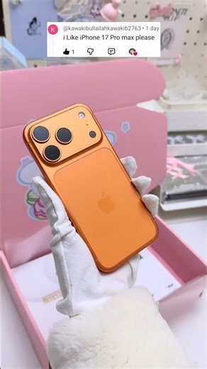 Gift Box packing IPhone 17 pro max #shorts #shortvideo