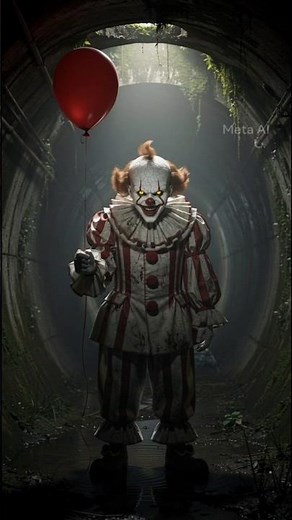 Evil Clown Horror 😱 | Realistic Scary Clown in Sewer 🎈 | IT Inspired Horror Scene 4K