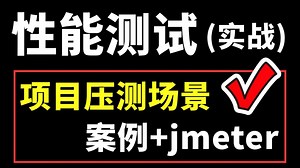 【保姆级】性能测试实战教程（项目性能压测场景案例）一套打通！